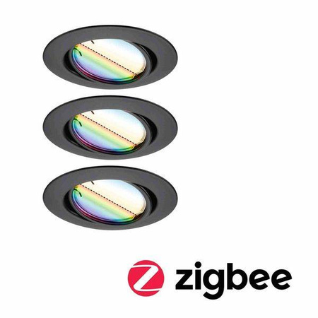 EBL Set Base Zigbee Coin RGBW (PL92468) - PAULMANN