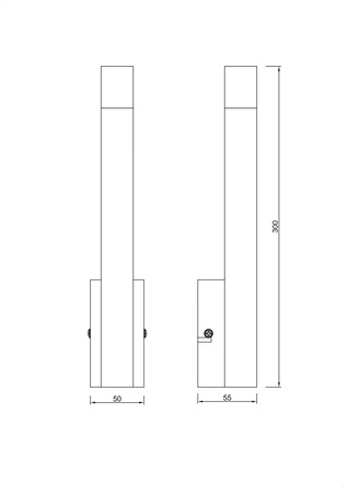 VELIC KINKIET ZŁOTY/GOLD (W241125801GD) - Zuma Line