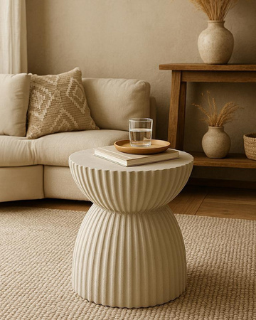 MaMaison stolik TURNO beżowy (MM001501100322) - MaMaison