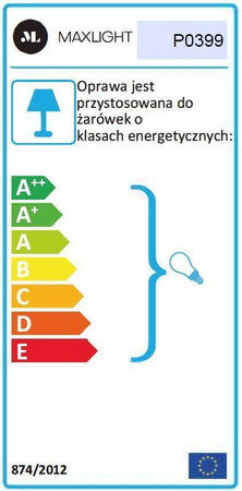 Lampa wisząca SISTEMA (P0399) - MAXlight
