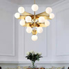 MOOSEE lampa wisząca SOLEI złota (MSE010100141) - Moosee