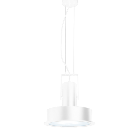 PENDANT 1L METAL-PC DIFFUSER WHITE (1644-W Zambelis) - Zambelis