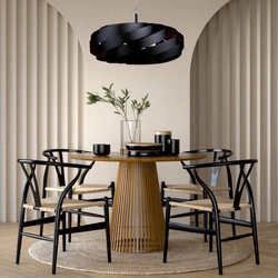 Lampa wisząca VENTO 60 cm czarna (1133) - Zuma Line