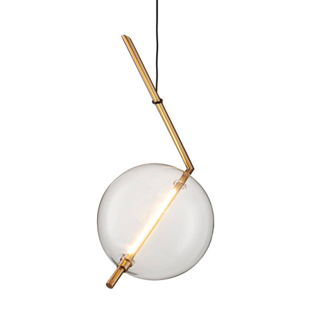 Lampa wisząca AMORE- 1 złota 24 cm (ST-8869P-1) - Step into Design