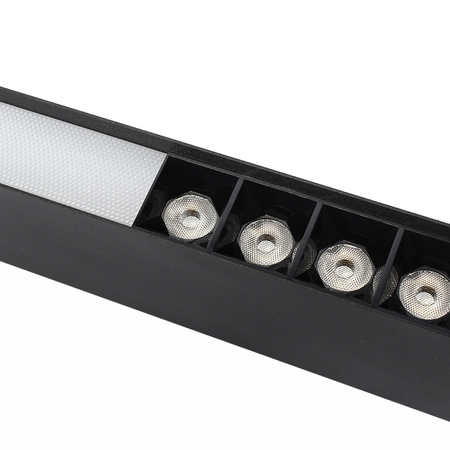 Lampa liniowa premium czarna 40W 3000K DDXT1200 - DomenoLED