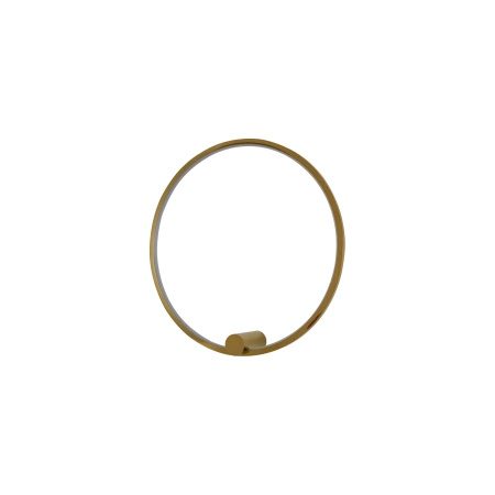 Kinkiet Ringa M LED złoty (WL0116-M-GD) - Yaskr