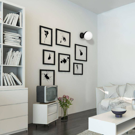 Kinkiet SFERA BLACK 1xE14 (MLP8854) - Milagro