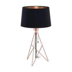 Lampa Stołowa CAMPORALE miedź (39178) - EGLO