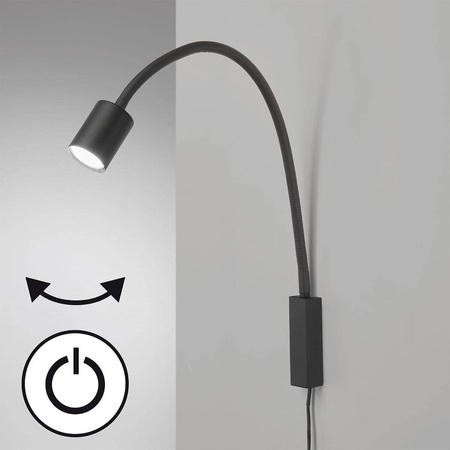 Lampka Flex Do Czytania Przy łóżku Justi (30498) - Fischer&Honsel