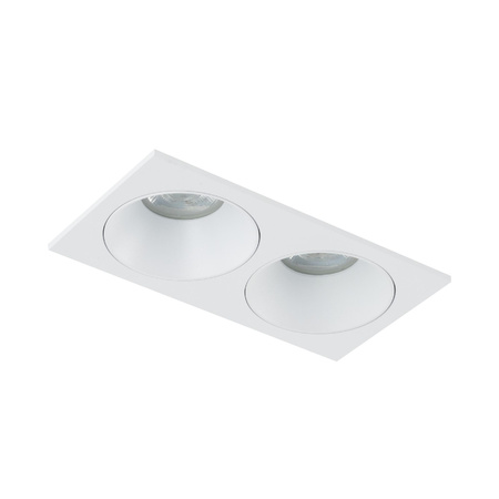 Lampa wpuszczana PRISMA DUO WHITE 2 XGU10 (10580) - TK Lighting