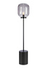 Lampa Podłogowa BROOKLYN 1L Black/Smoke   (108425) - Markslojd
