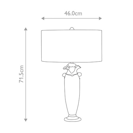 Lampa stołowa Bienville (FB-BIENVILLE-TL) - Elstead Lighting