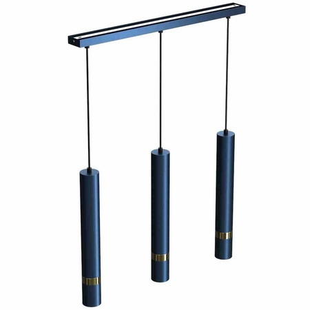 Lampa wisząca JOKER NAVY BLUE/GOLD 3xGU10 (MLP7726) - Milagro