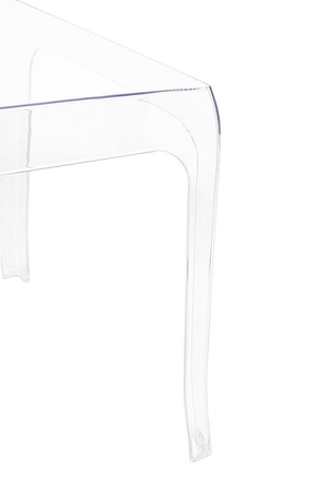 Stolik GHOST transparentny - poliwęglan (KH010100216) - King Home