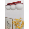 KUUL B burgundowa lampa sufitowa / plafon (KLB34000) - Ummo