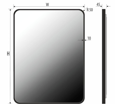 Lustro BONITA PLUS - MCJ