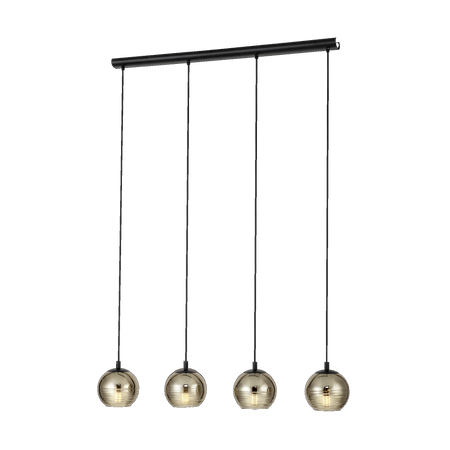 Lampa wisząca LEMORIETA czarna (39686) - EGLO