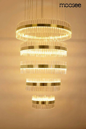 Lampa wisząca GHIA 5 złota (MSE1501100396) - Moosee