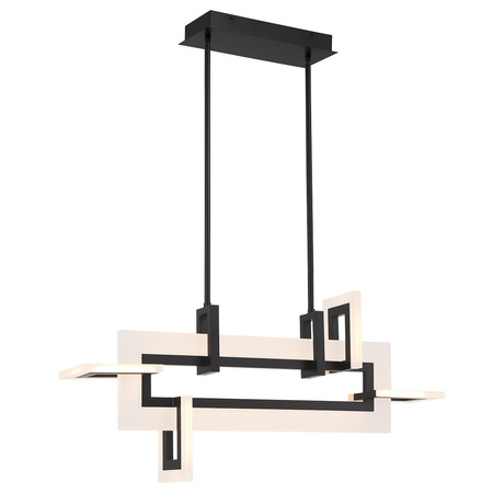 Mała lampa wyspowa Inizio - Matowa czerń (QN-INIZIO-LP-S-BK) - Quintiesse