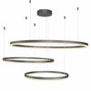 Lampa wisząca HALO PENDANT czarna 100+80+60 BK (AZ4707) - Azzardo