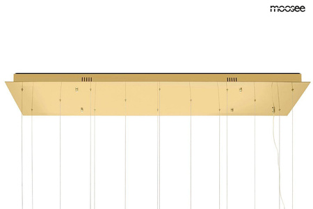 Lampa wisząca TULIPPE 14 LINE złota (MSE1501100169) - Moosee