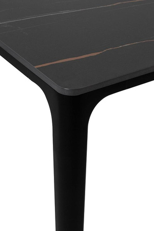 Stół SLIM 200x100 czarny - ceramiczny     marmur, aluminium (KH1501100238) - King Home