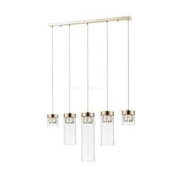 Lampa wisząca GEM 5 złota listwa (P0389-05E-F7AC) - Zuma Line