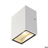 QUAD 1 XL, lampa ścienna, LED, 3000K, IP44, kwadratowa, biała, 3,2W (232431) - SLV