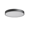 ABA 500 plafon 4x23W, E27, 230V, czarny głęboki (mat struktura) RAL 9005 (1267PC1AE4116) - Cleoni