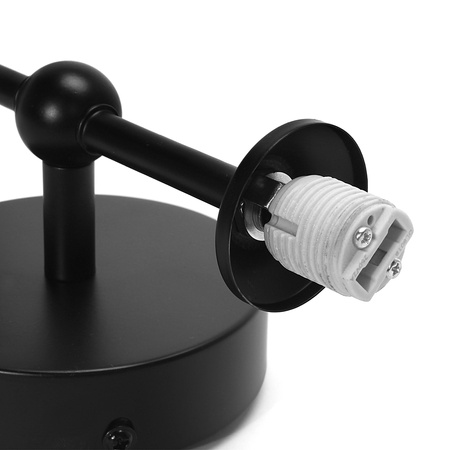 Kinkiet Ścienny AM205 2xG9 Czarny GARDA - DomenoLED