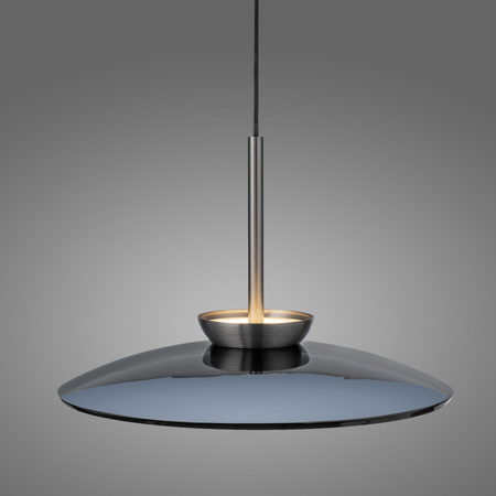 PURE E-MOON LAMPA WISZĄCA SZARA (2195-15) - Paul Neuhaus