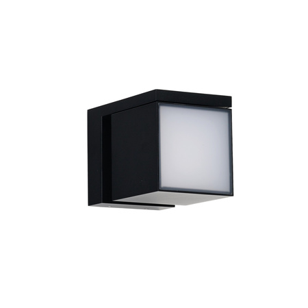 Nowoczesny kinkiet zewnętrzny CUBIC IP54 18W 3000K BK (AZ6687) Azzardo