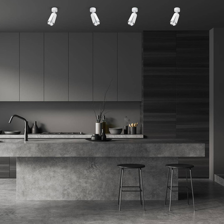 FLOWER WHITE CHROME SPOT 1xGU10 (ML0272) - Milagro