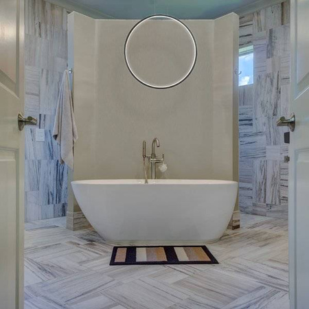 Lampa wisząca Ledowe okręgi No.1 X Φ80cm in 4k 43W czarny Altavola Design (LA073/X_80_in_4k_43W_black) - ALTAVOLA DESIGN