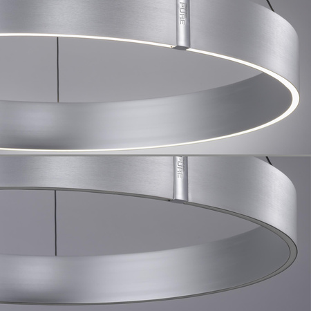 PURE E-CLIPSE LAMPA WISZĄCA ALUMINIUM (2561-95) - Paul Neuhaus