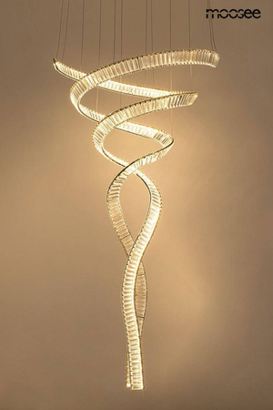 Lampa wisząca WAVE CORDON 2B chrom (MSE1501100194) - Moosee