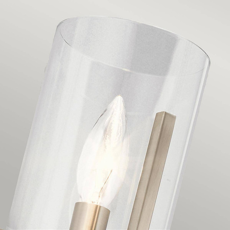 Kinkiet Nye - 1 źródło światła - Klasyczny pewter (QN-NYE1-CLP) - Quintiesse