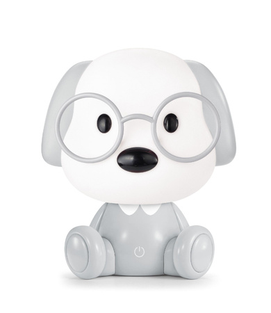 LAMPA STOŁOWA PIES SZARA/GREY (KDR-621-GR) - Zuma Line