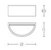 WALL LAMP E14 40W (20274 Zambelis) - Zambelis