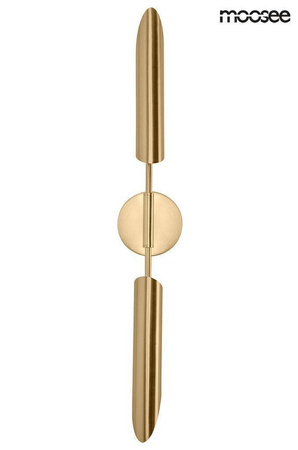 MOOSEE lampa ścienna LOCCA złota (MSE010400225) - Moosee