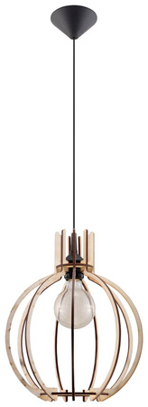 Lampa wisząca ARANCIA naturalne drewno (SL.0391) - Sollux