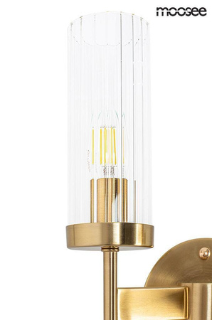MOOSEE lampa ścienna TORCH TWIN złota (MSE010400199) - Moosee