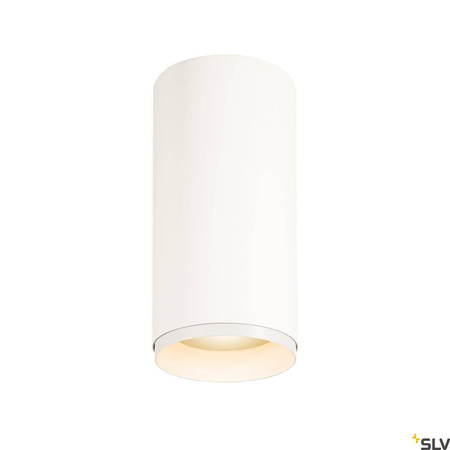 NUMINOS® CL PHASE L, wewnętrzna oprawa sufitowa natynkowa LED, biała/czarna 3000 K 36° (1004327) - SLV
