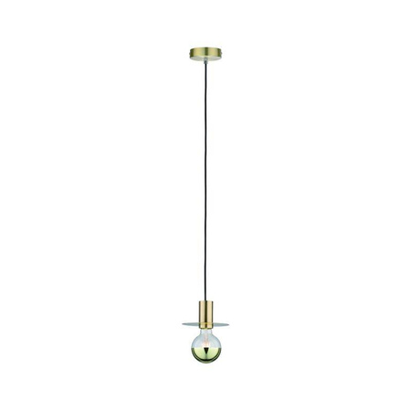 Neordic Stian Lampa wisząca max. 1x20W E27 230V Mosiądz Szczotkowany Metal (PL79755) - PAULMANN