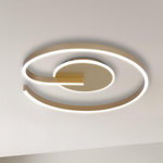 Lampa sufitowa LORENZO GOLD 22W LED (ML1849) - Milagro