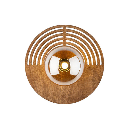 Drewniany kinkiet LUNAR WOOD 1XG9  250 (11013) - TK Lighting