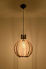 Lampa wisząca ARANCIA naturalne drewno (SL.0391) - Sollux