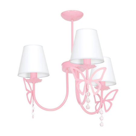 Żyrandol CHARLOTTE PINK 3xE14 (MLP4216) - Eko-Light