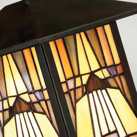 Kinkiet w stylu Art Deco Inglenook Outdoor (QZ-INGLENOOK2-S) - Elstead Lighting