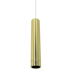 PENDANT SPOT LAMP GU10 MAX 15W BRUSSED GOLD (S158 Zambelis) - Zambelis